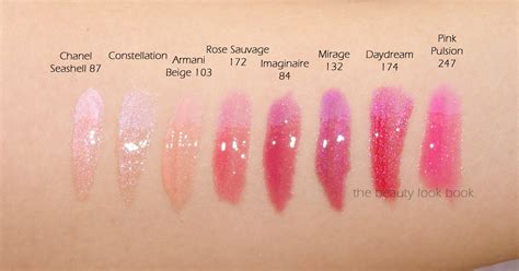 chanel lip gloss swatches 2014|best chanel lip gloss.